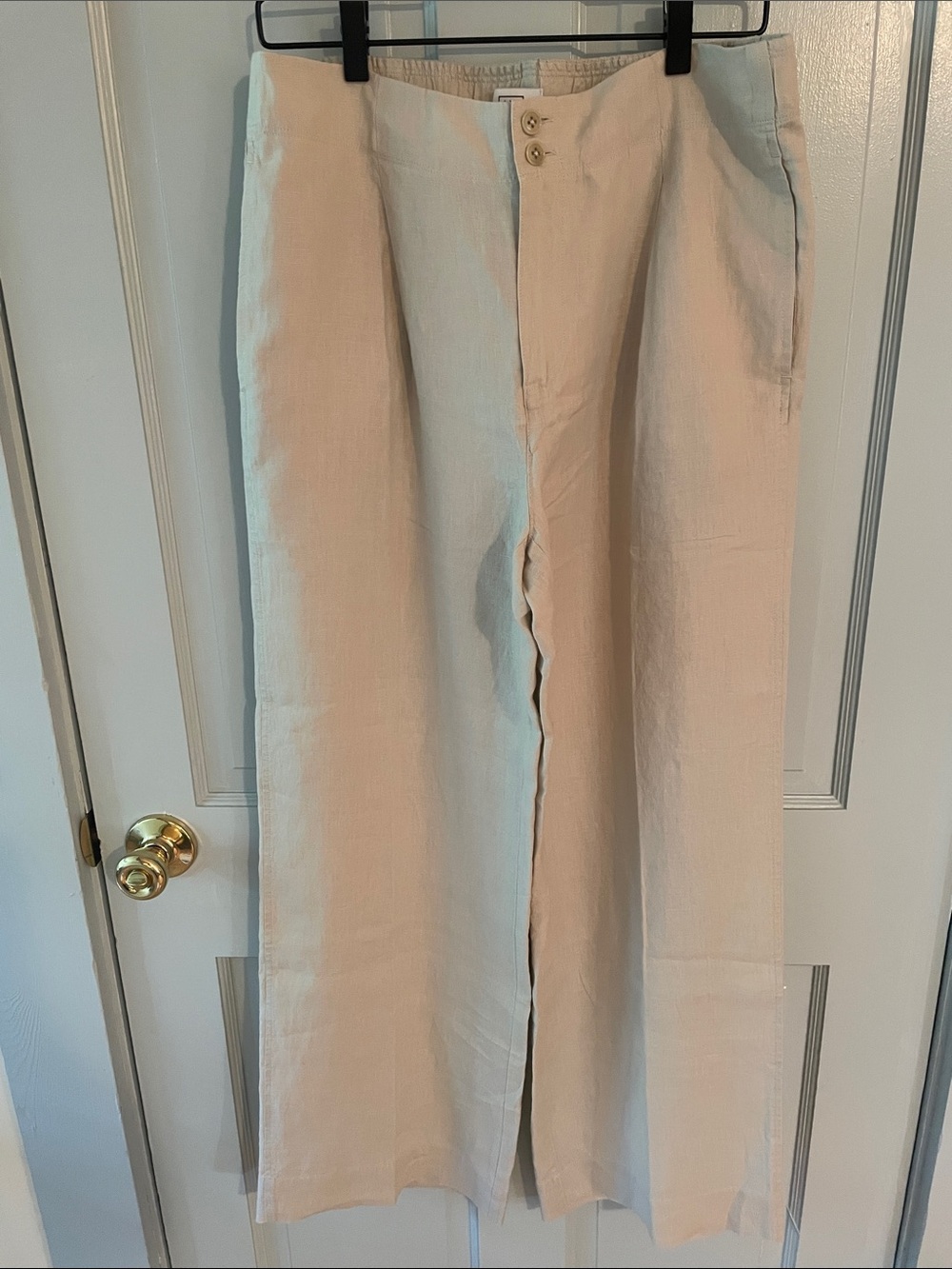 AYR Women’s  The Supremo Trouser Pant  Linen NWOTS